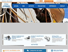 Tablet Screenshot of dmc-ci.com